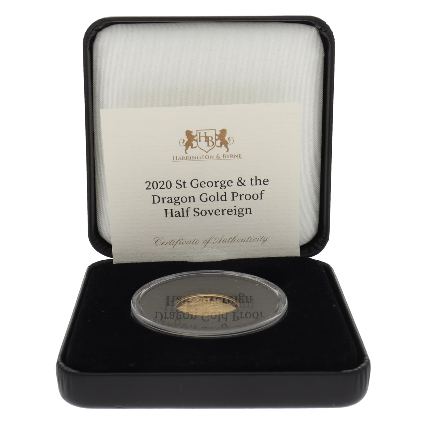 22ct Gold Queen Elizabeth II Half Sovereign Coin 2020