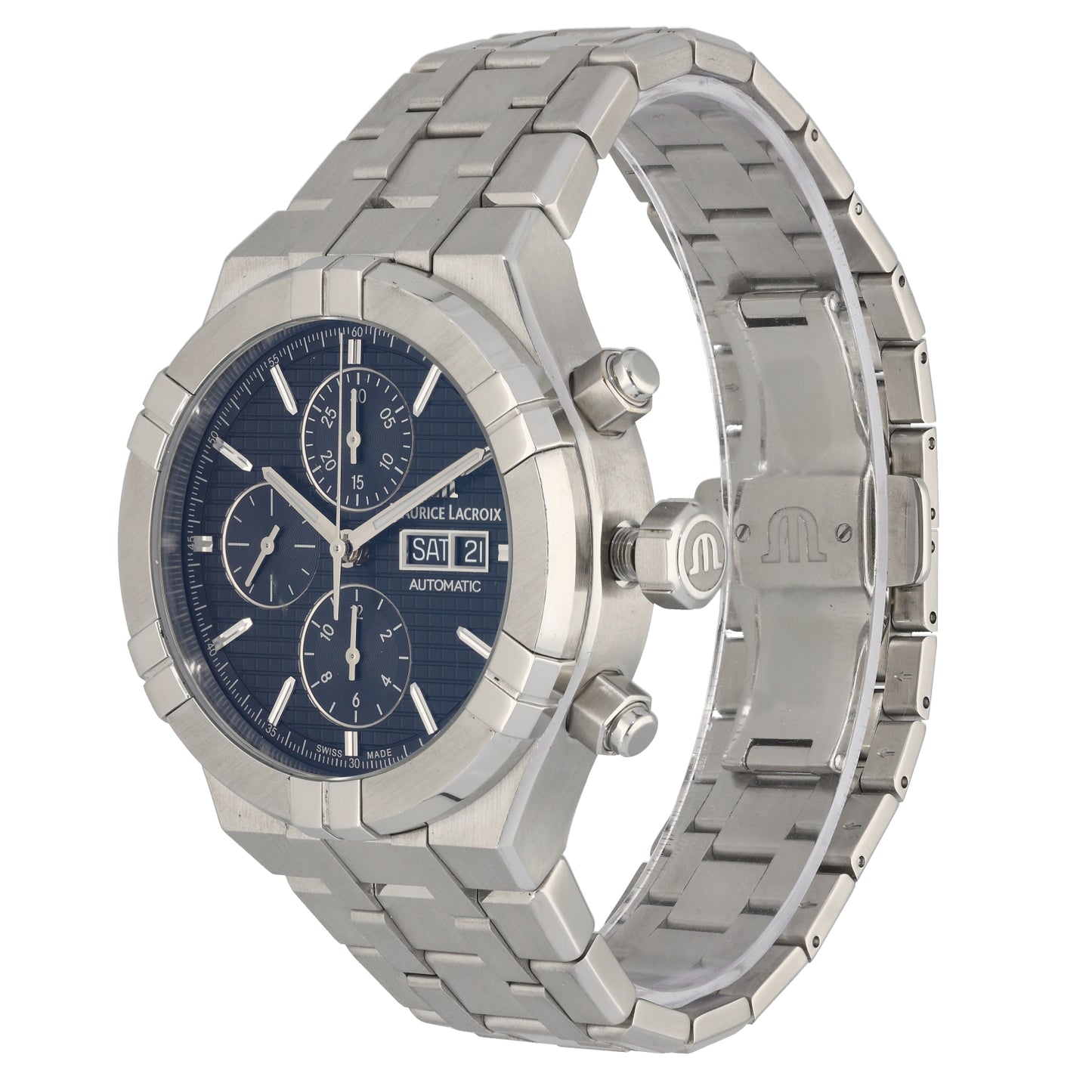 Maurice Lacroix Aikon AI 6038 44mm Stainless Steel Watch