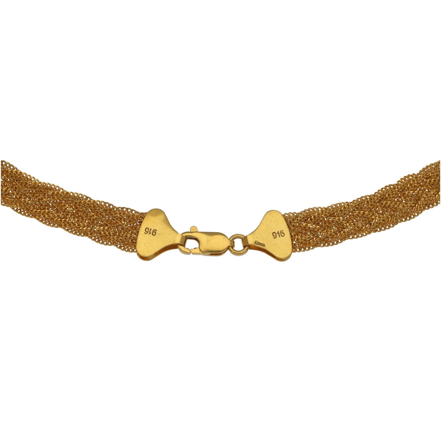 22ct Gold Fancy Necklace 18"