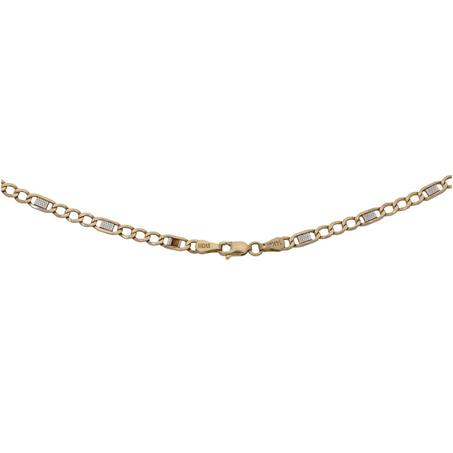 14ct Gold Figaro Chain 20"
