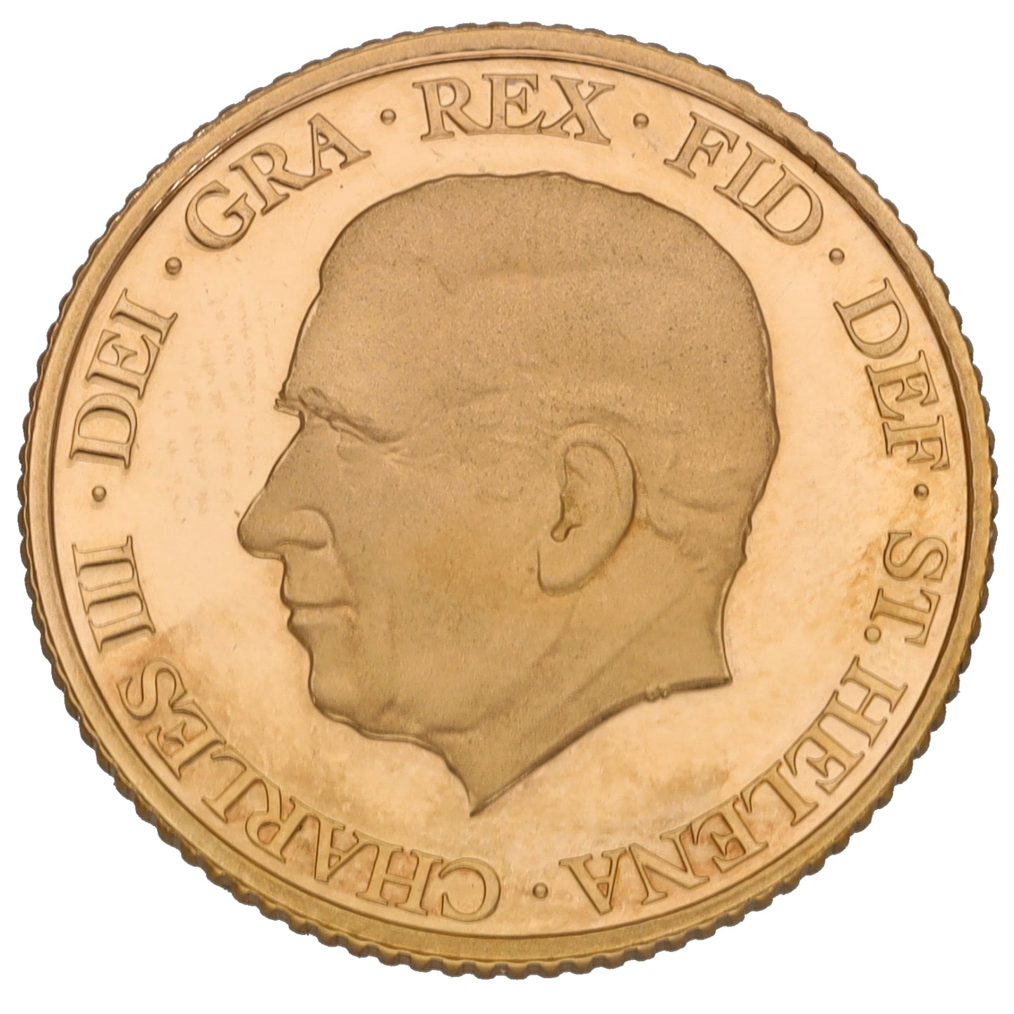 22ct Gold King Charles III Half Sovereign 2024