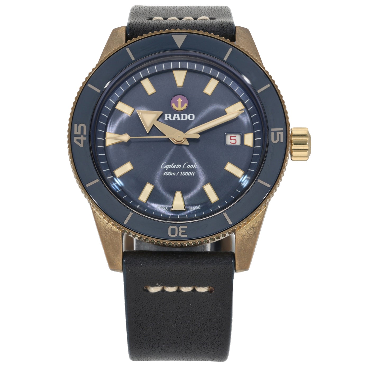 Rado Captain Cook 763.0504.3 42mm Bi-Colour Watch