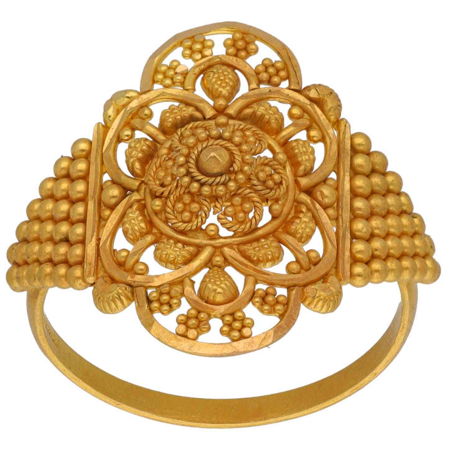 22ct Gold Alternative Ring Size P