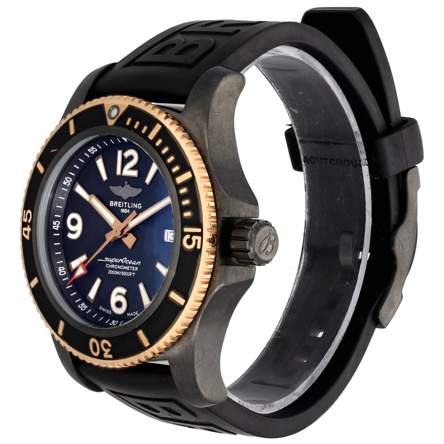 Breitling Superocean U17368 46mm PVD Stainless Steel Watch