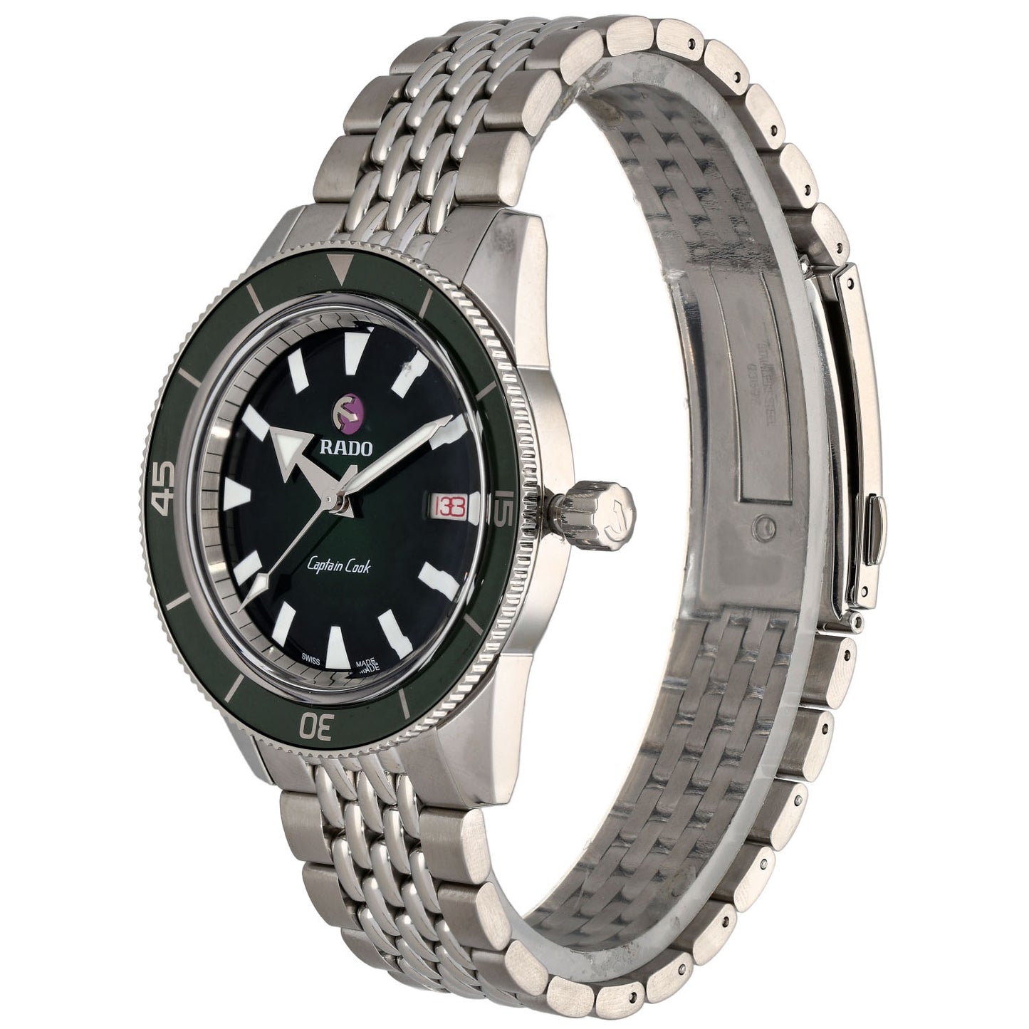 Rado Captain Cook 763.0505.3 42mm Stainless Steel Watch