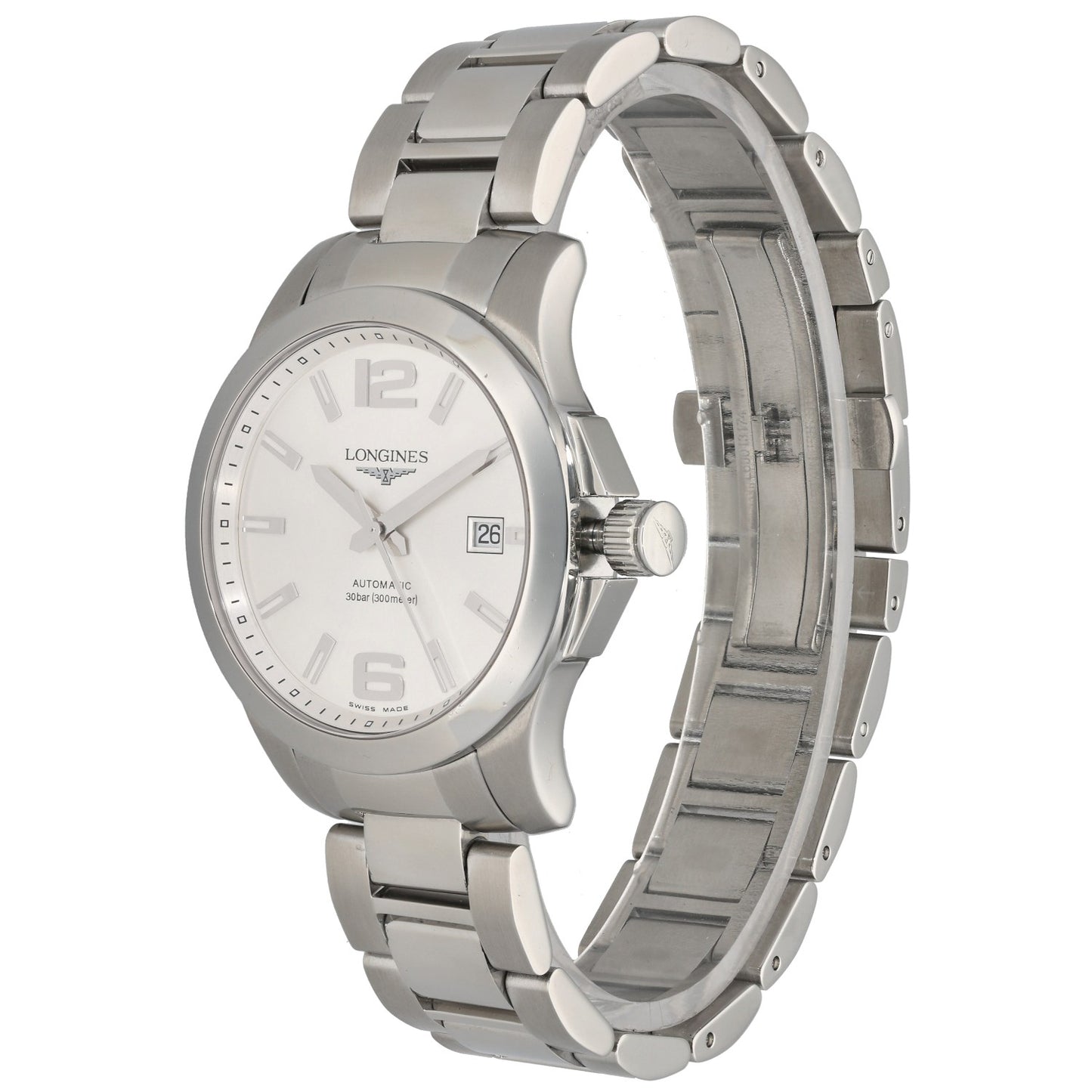 Longines Conquest L3.676.4 39mm Stainless Steel Watch