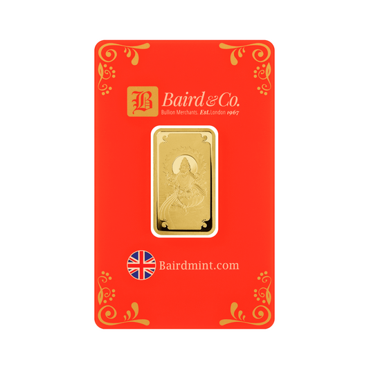 New 24ct 20g Lakshmi Gold Bar