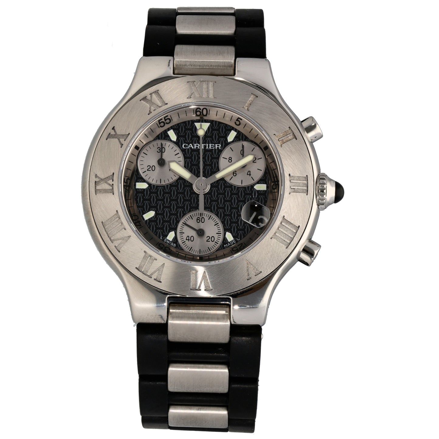 Cartier Must 21 2424 38mm Stainless Steel Watch
