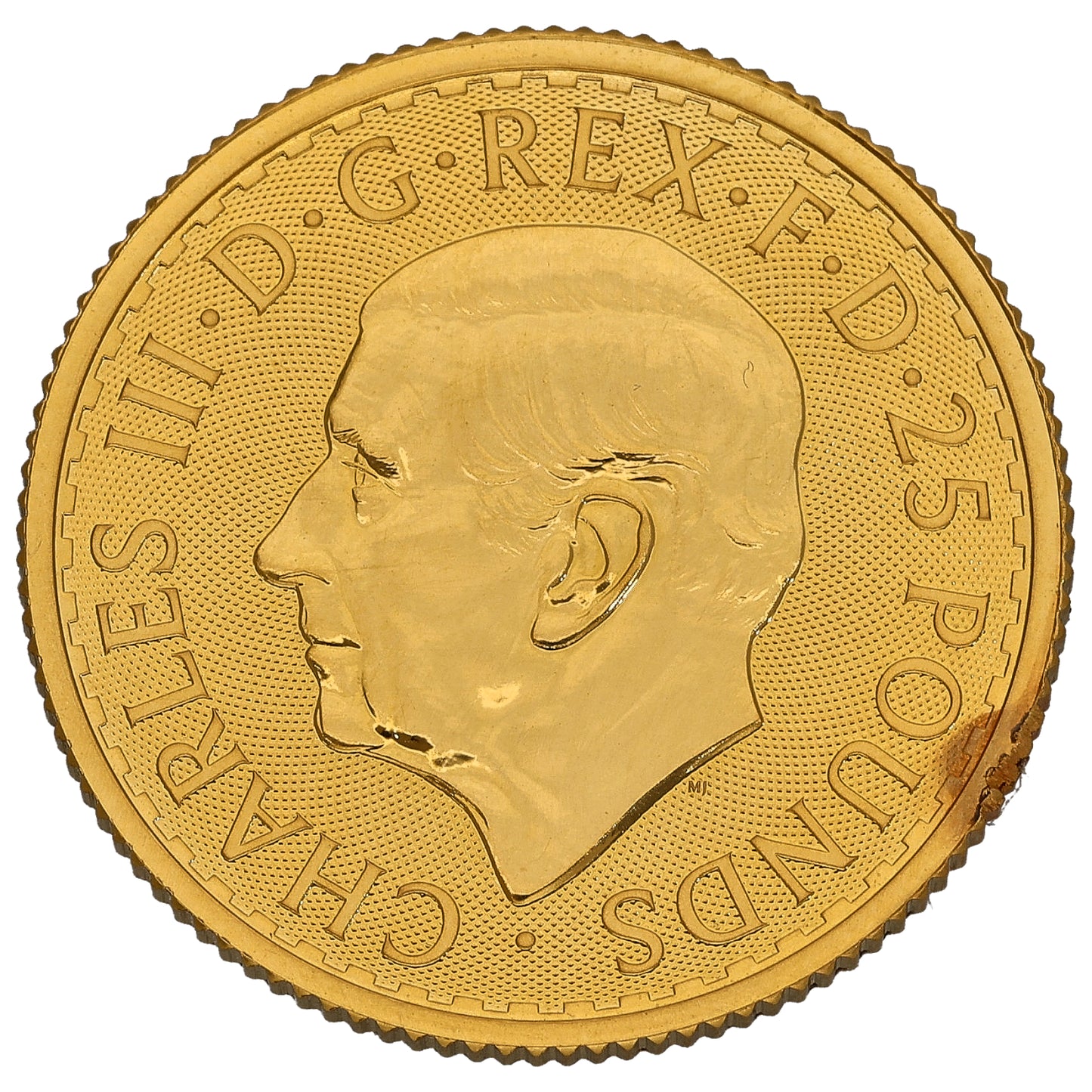 24ct Gold King Charles 1/4 OZ Britannia Coin 2025