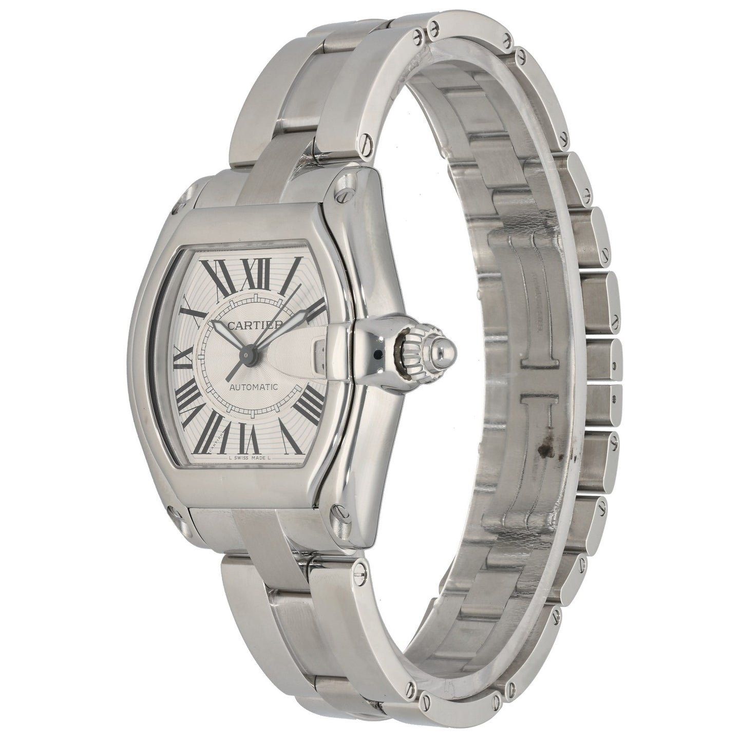 Cartier Roadster W62025V3 38mm Stainless Steel Watch