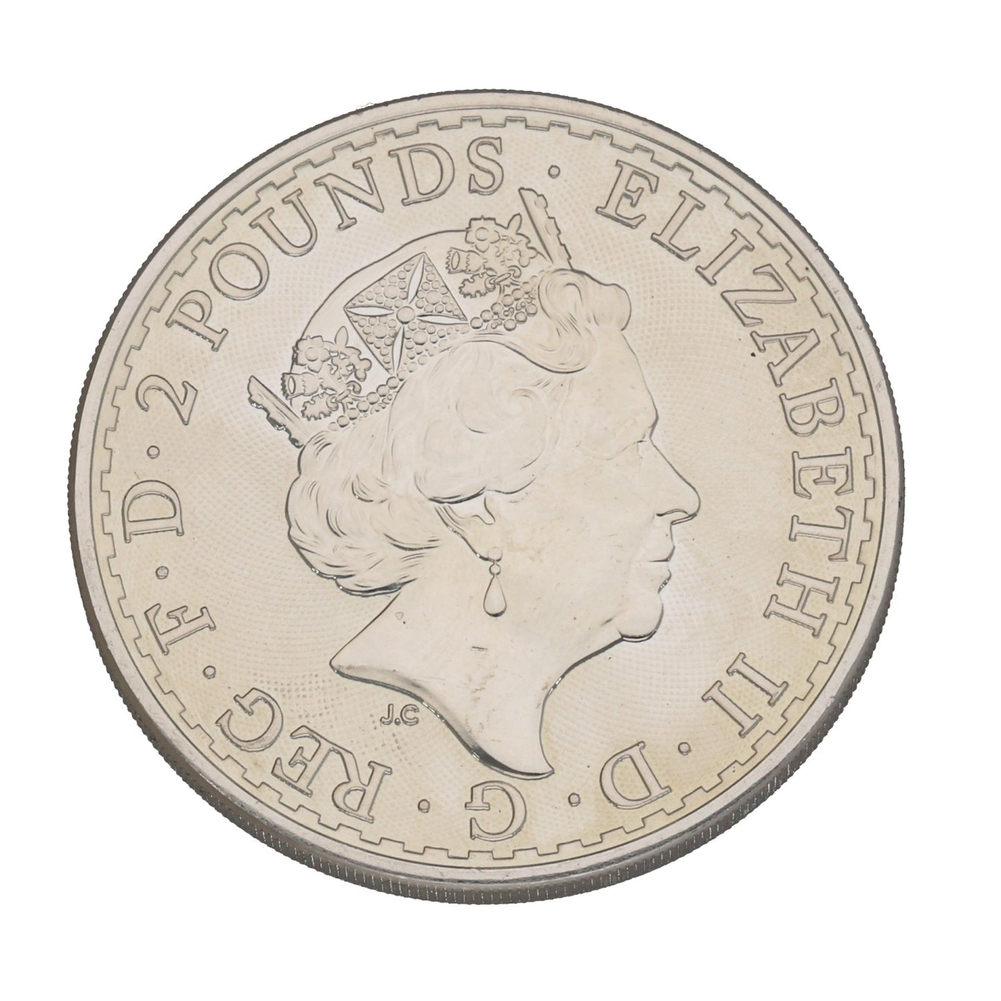 Fine Silver Queen Elizabeth II 1 OZ Britannia Coin 2022