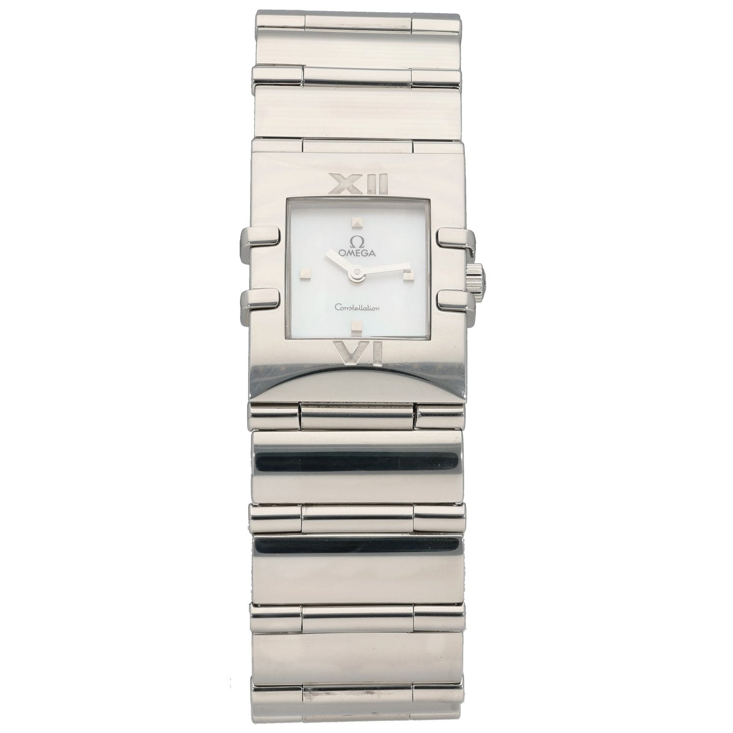 Omega Constellation 1521.71.00, White Dial, Stainless Steel, Front image