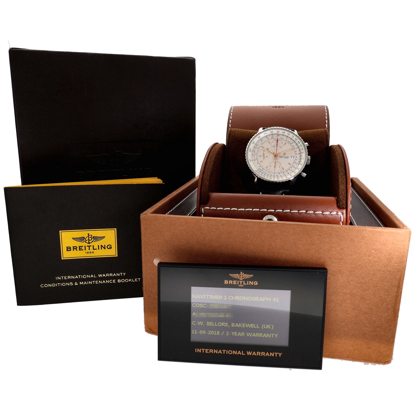 Breitling Navitimer Heritage A13324 40mm Stainless Steel Watch