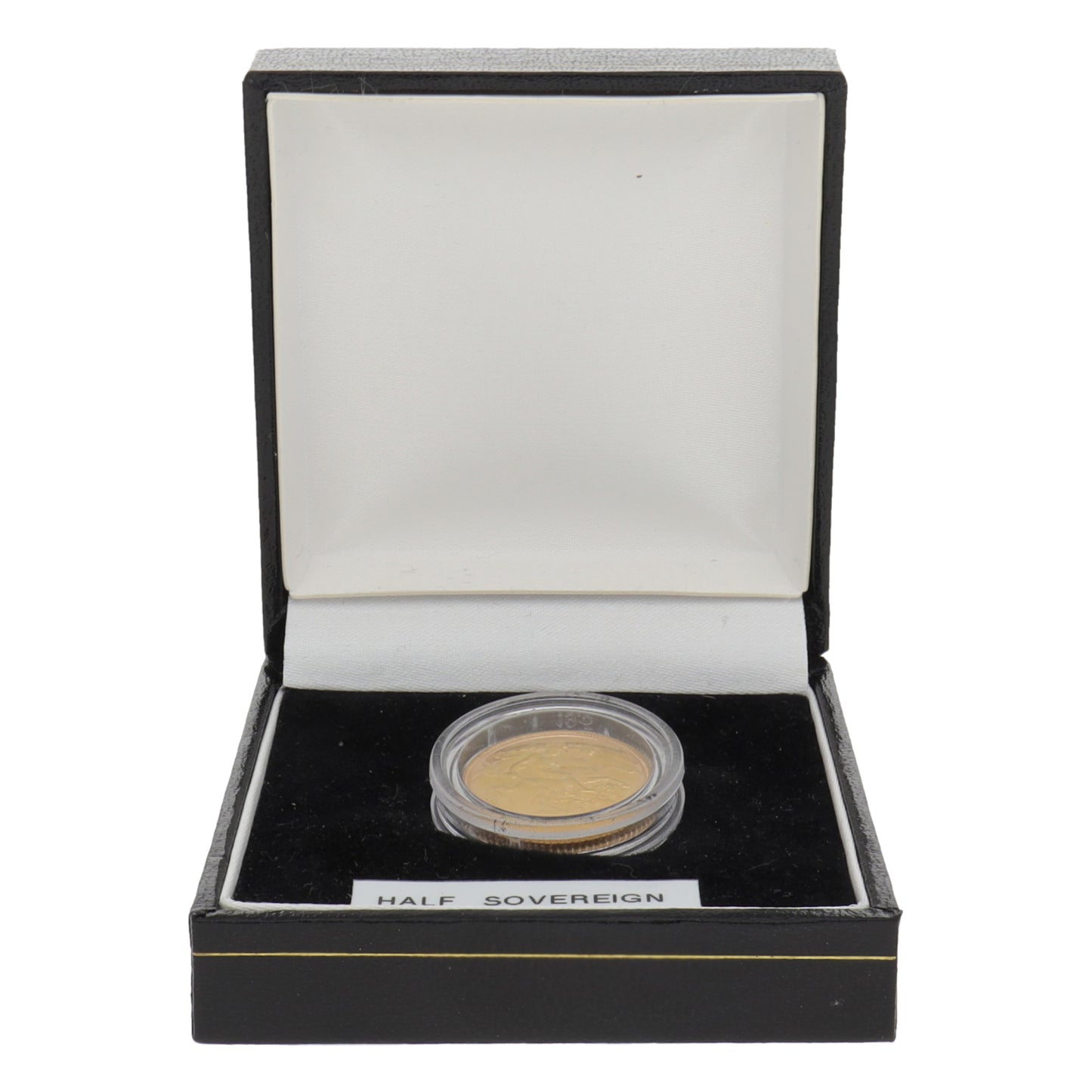 22ct Gold Queen Elizabeth II Half Sovereign Coin 1982