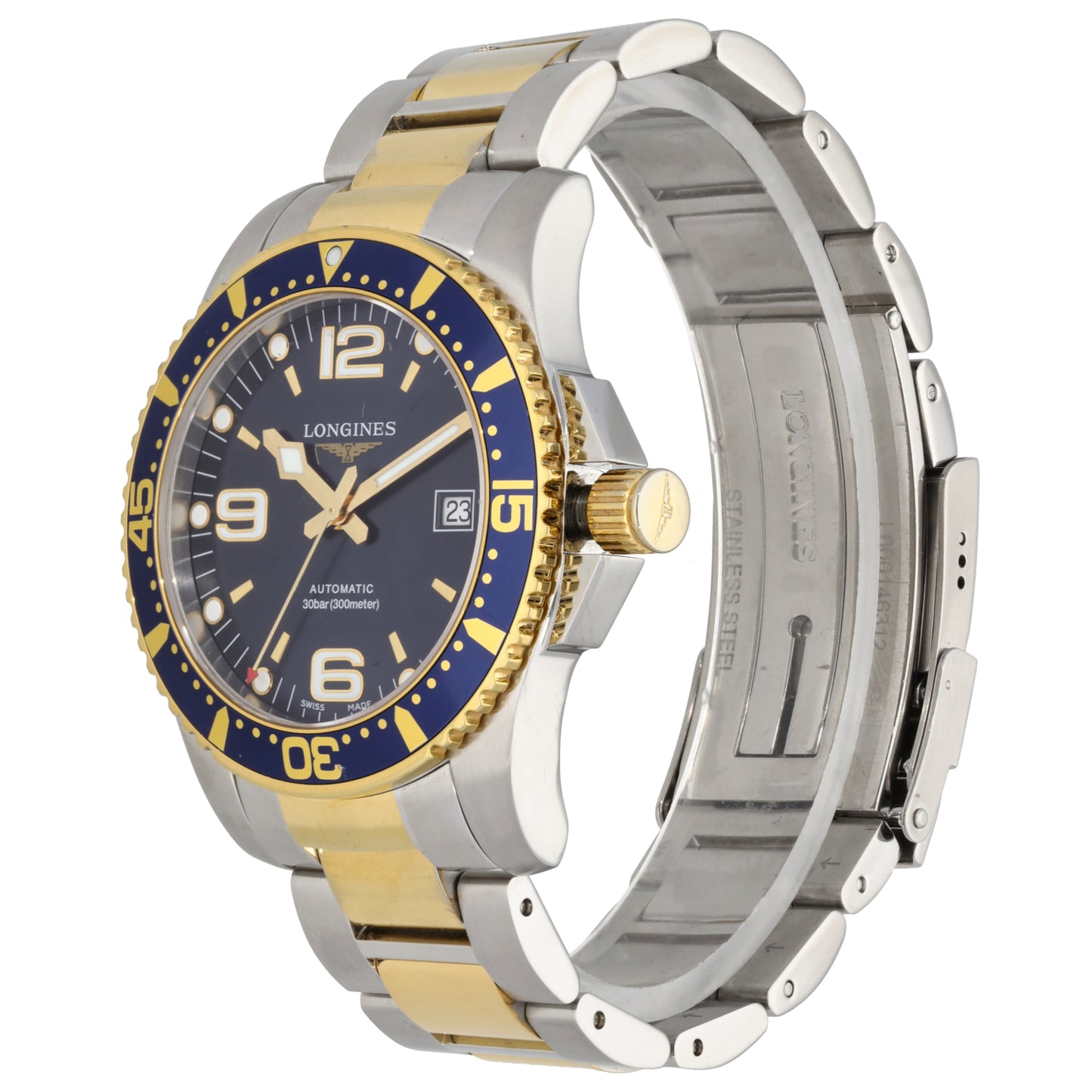 Longines Hydro Conquest L3.742.3 41mm Bi-Colour Watch