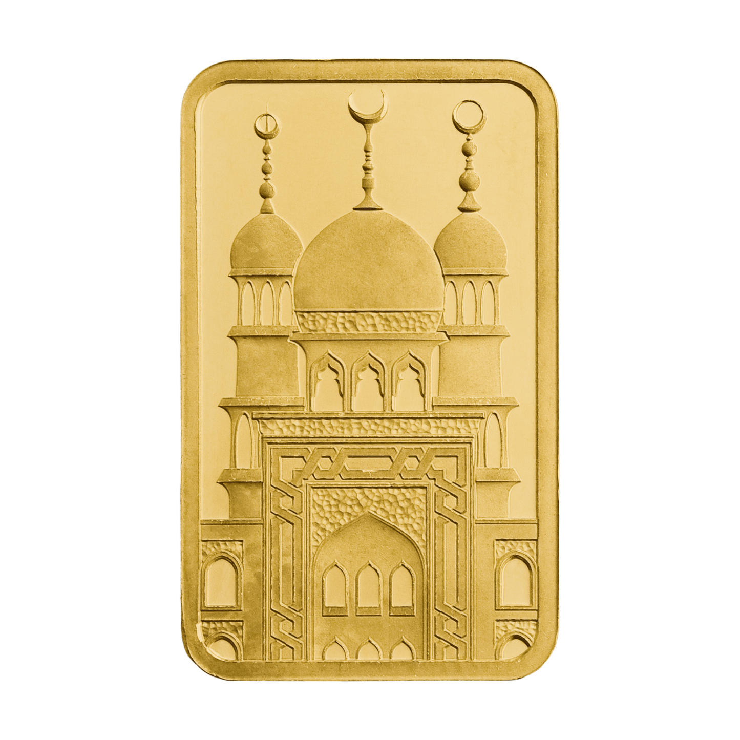 New Baird & Co 24ct 5g Gold Eid Minted Bar