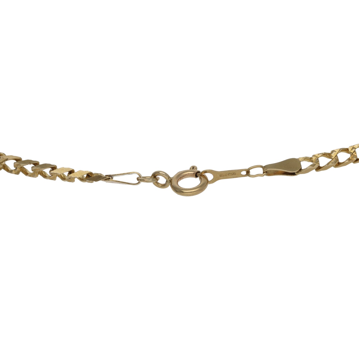 9ct Gold Curb Chain 24"