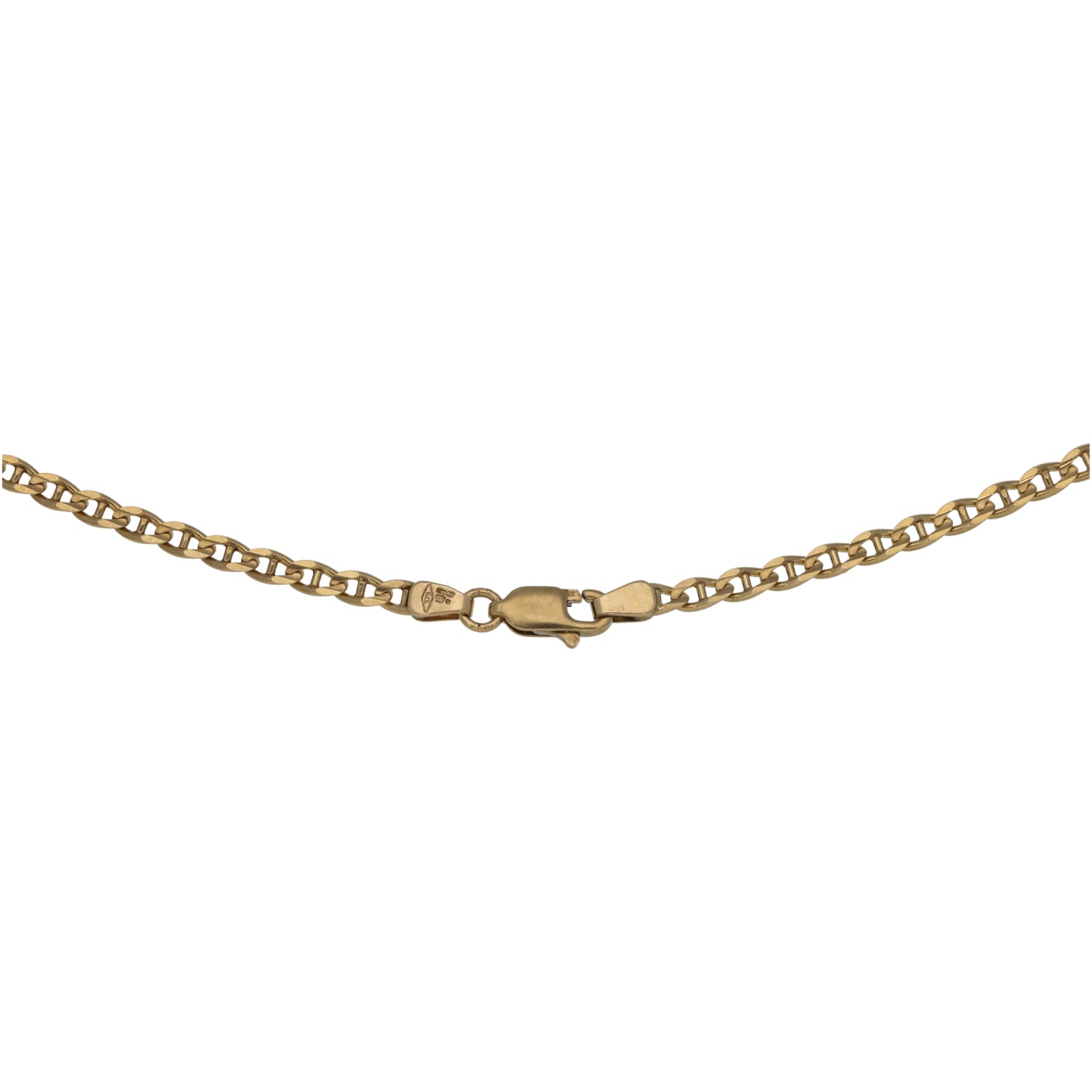 9ct Gold Anchor Chain 18"