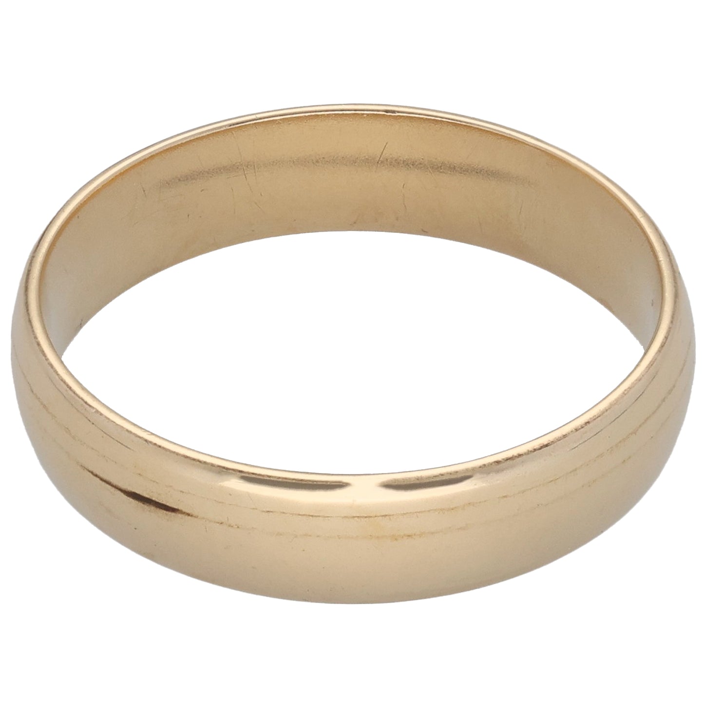 9ct Gold Plain Wedding Ring Size Y