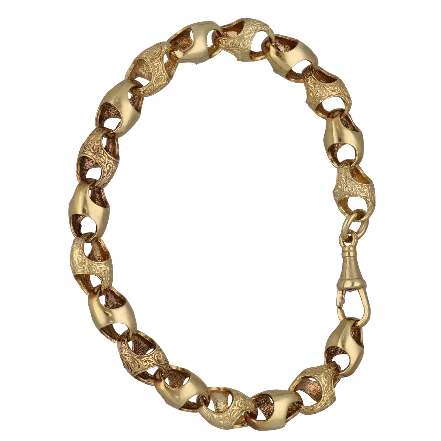 9ct Gold Tulip Bracelet