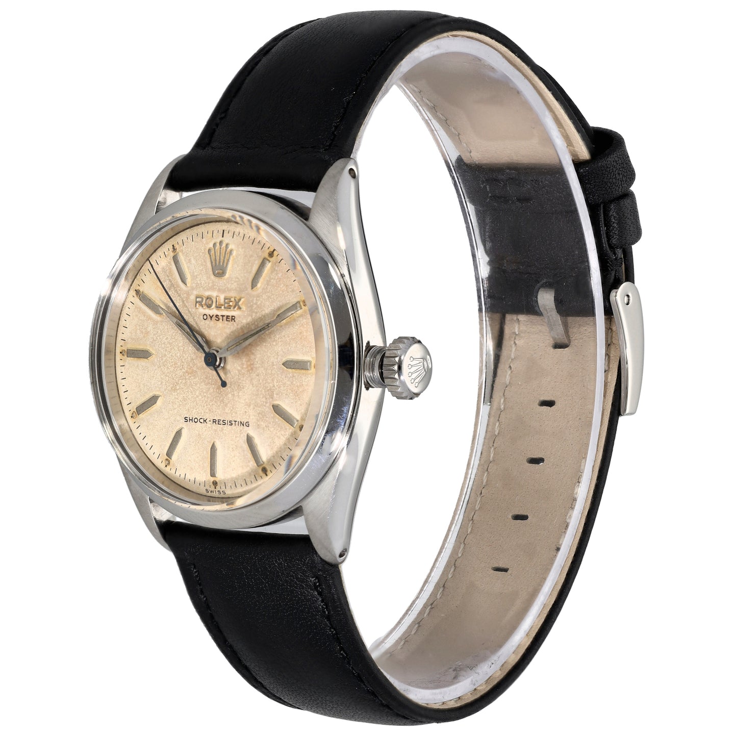 Rolex Oyster Precision 6480 34mm Stainless Steel Watch