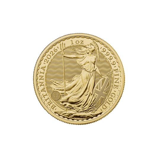 24ct Gold Queen Elizabeth II 1oz Britannia Coin 2026