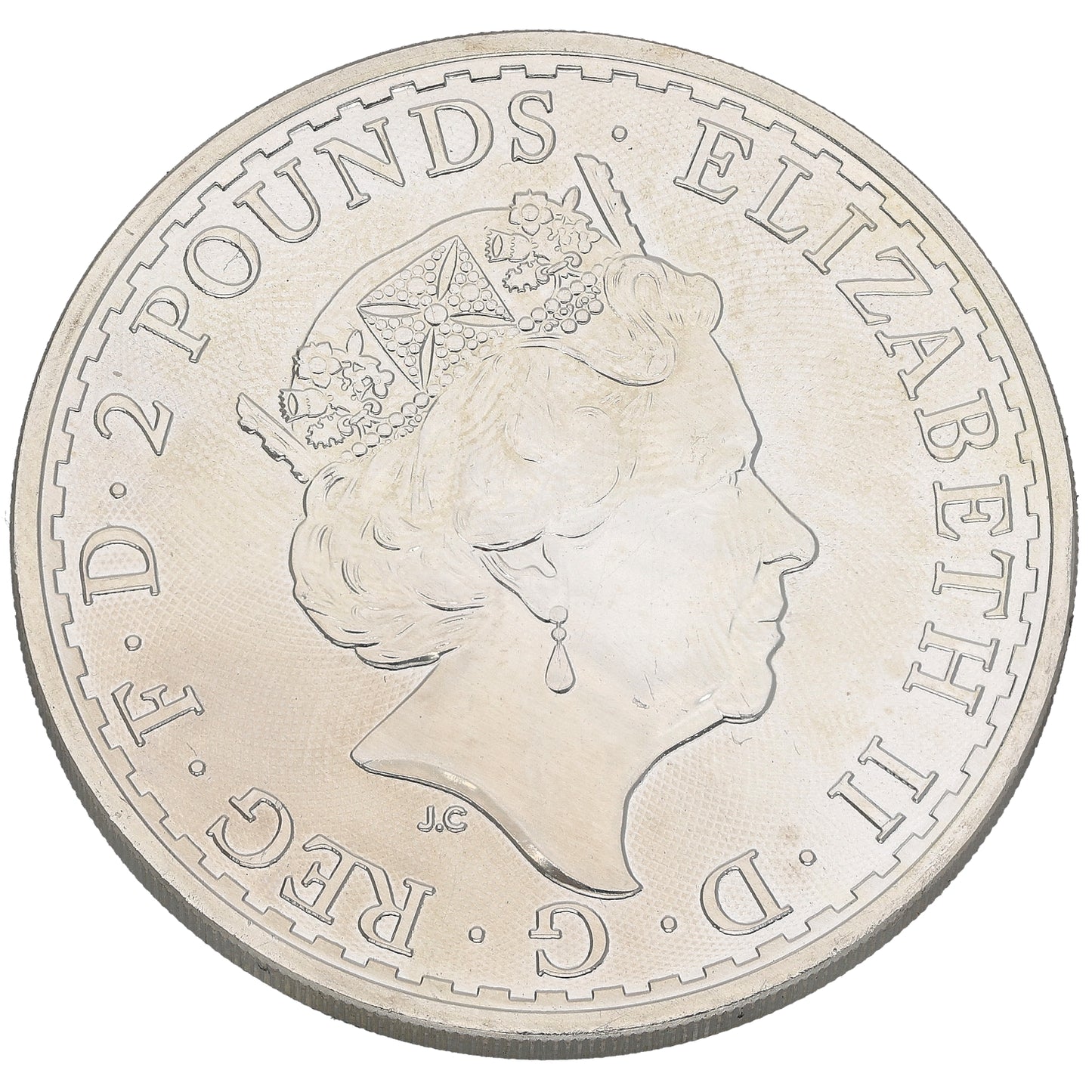 Fine Silver Queen Elizabeth II 1 OZ Britannia Coin 2023