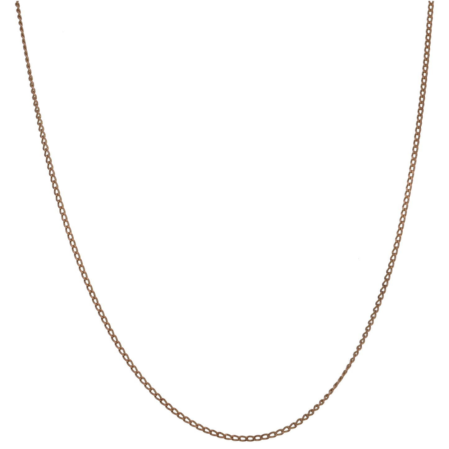 9ct Gold Curb Chain 30"
