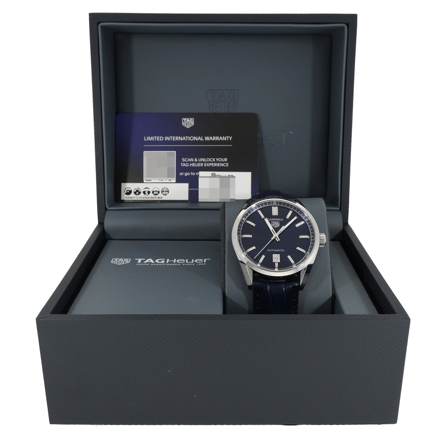 Tag Heuer Carrera WBN2112-0 39mm Stainless Steel Watch