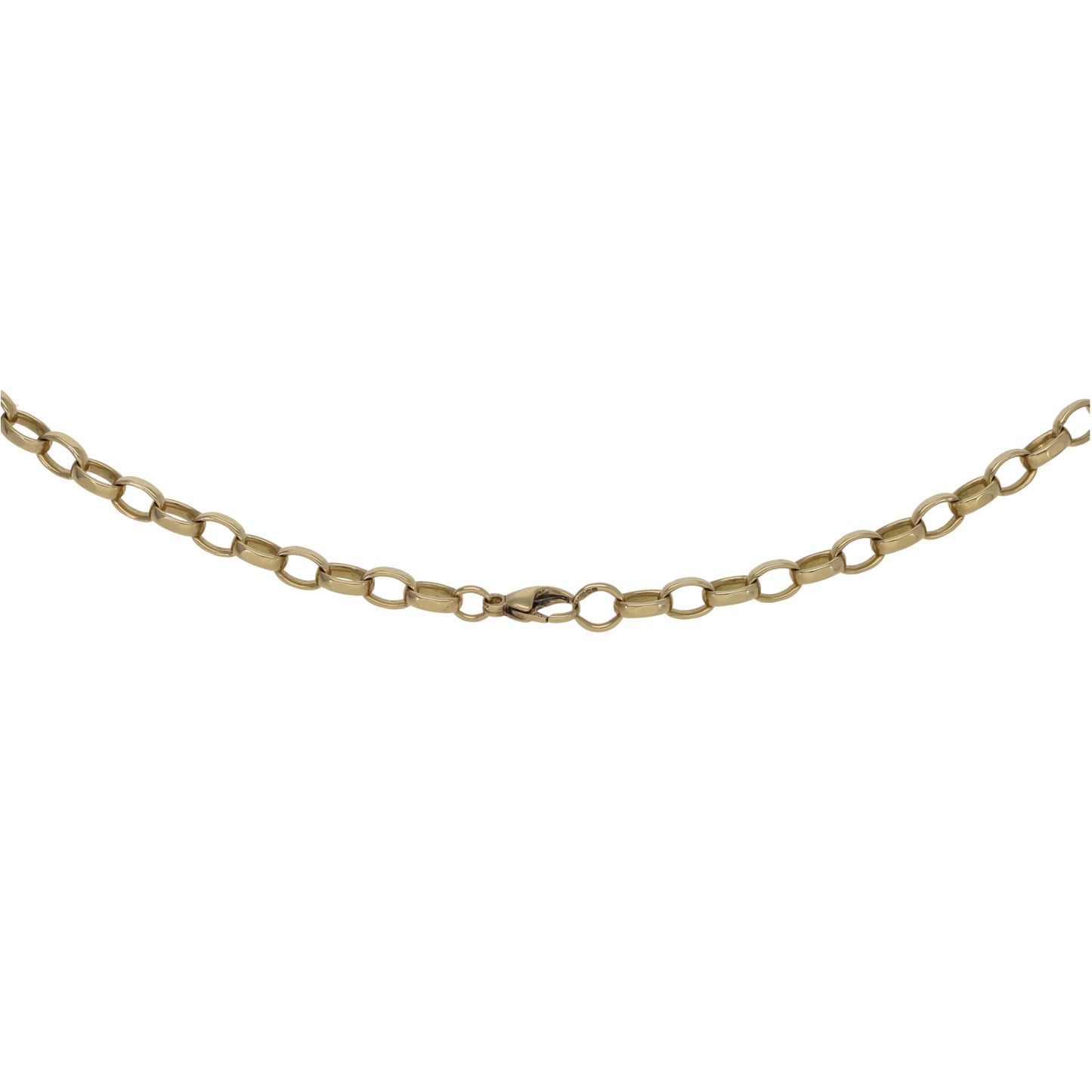 9ct Gold Belcher Chain 22"