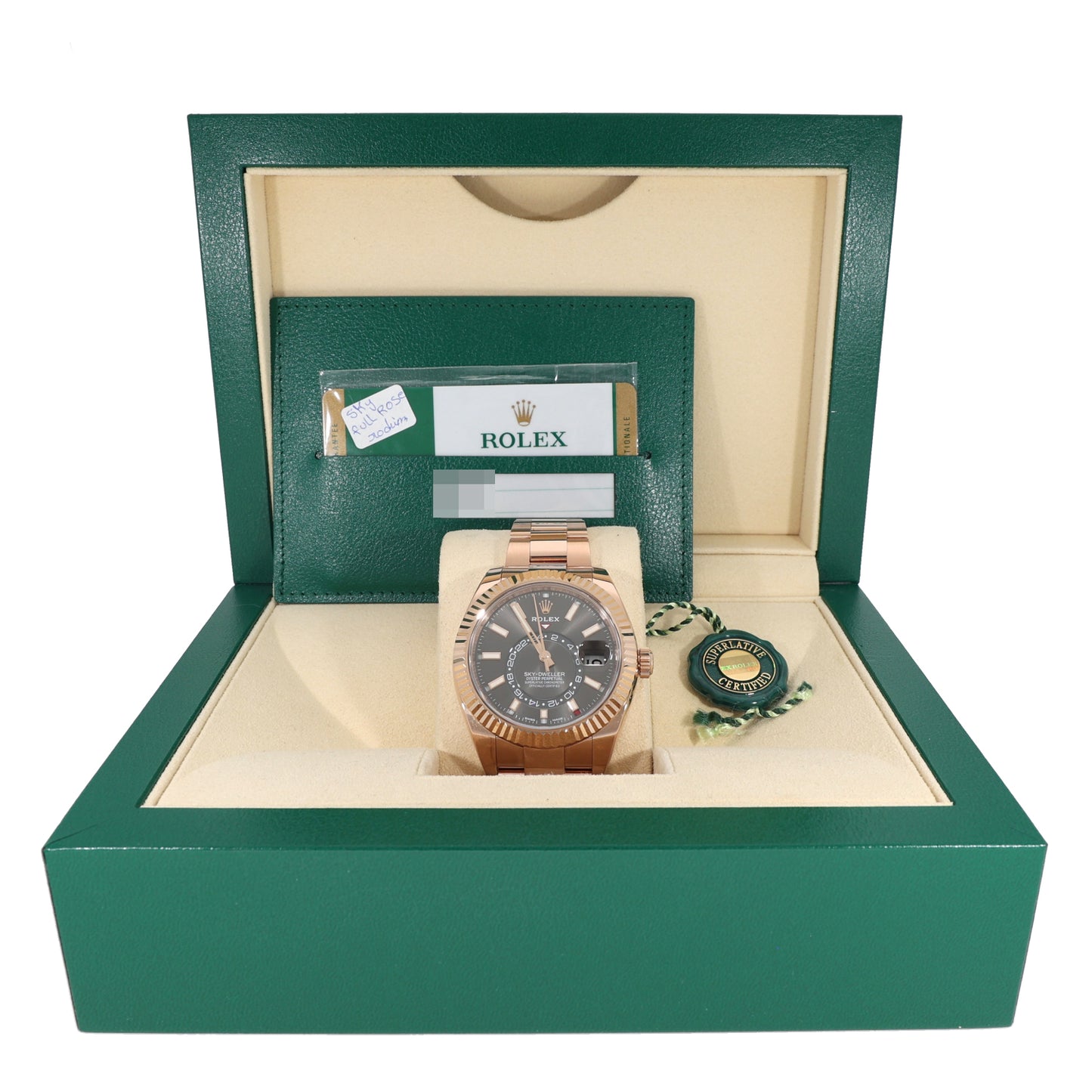 Rolex Sky Dweller 326935 42mm Rose Gold Watch