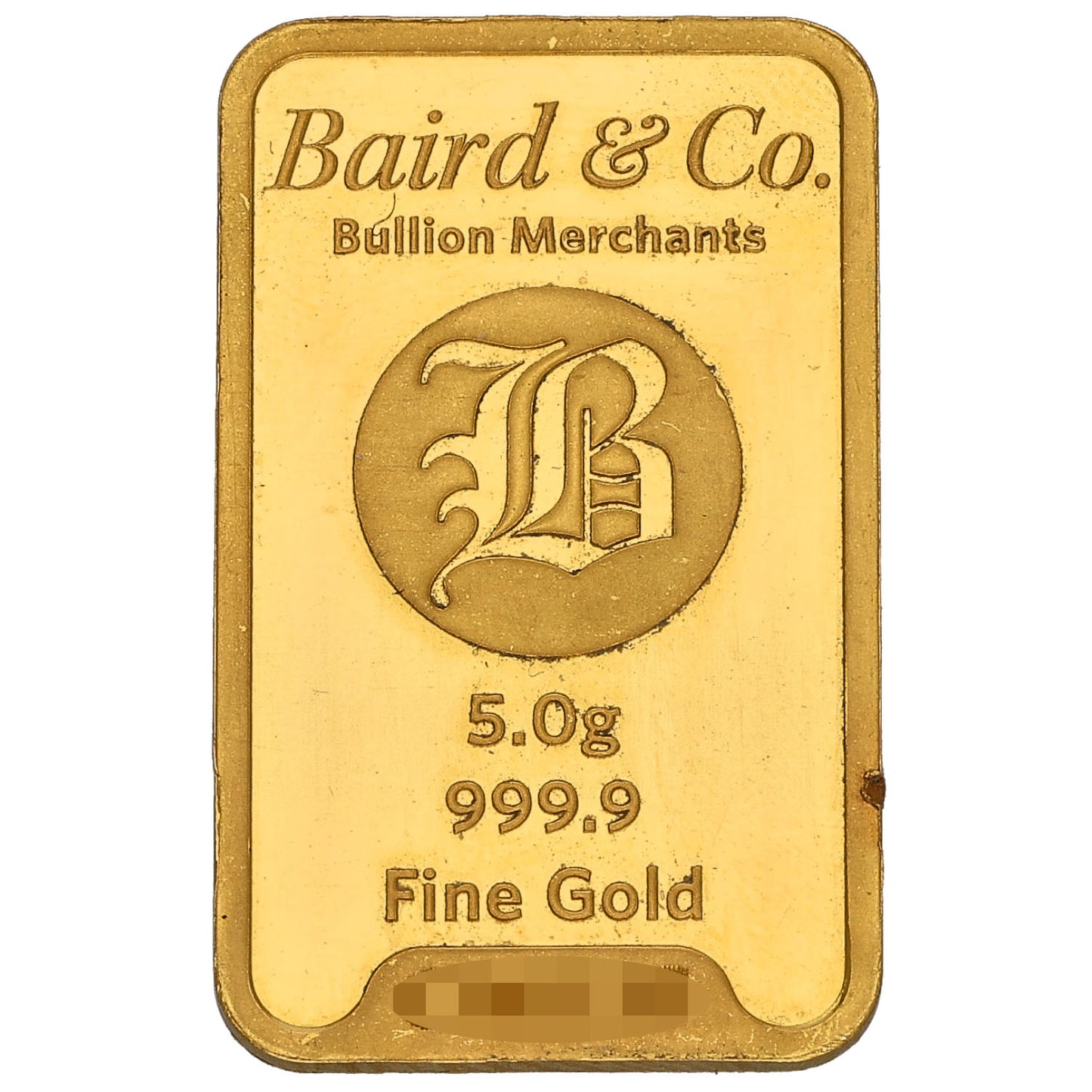 24ct 5g Gold Bar