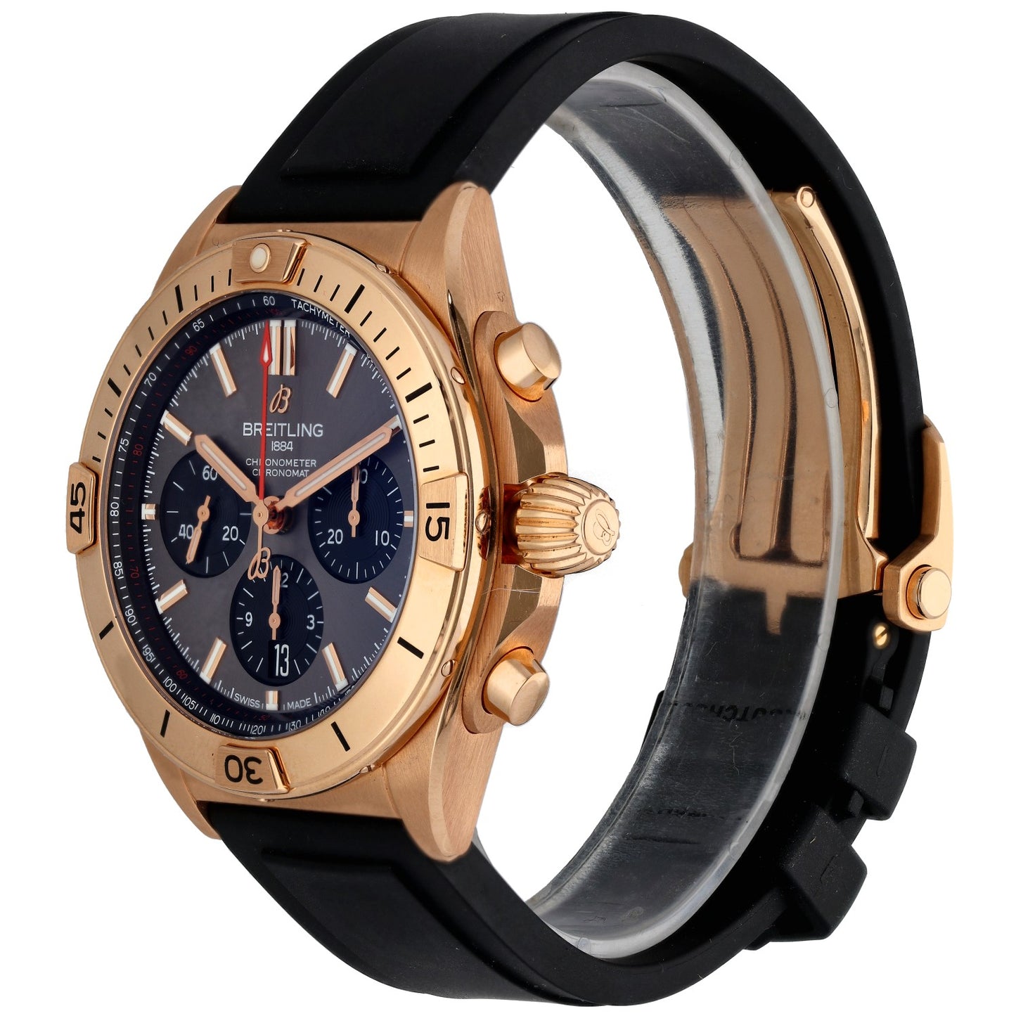 Breitling Chronomat B01 42 RB0134 42mm Rose Gold Watch