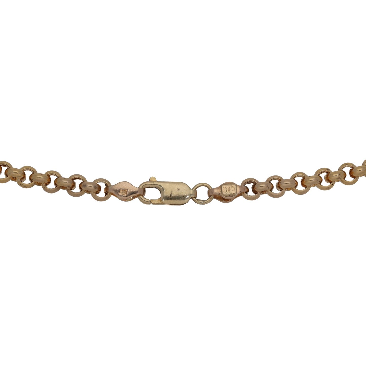 9ct Gold Belcher Chain 16"