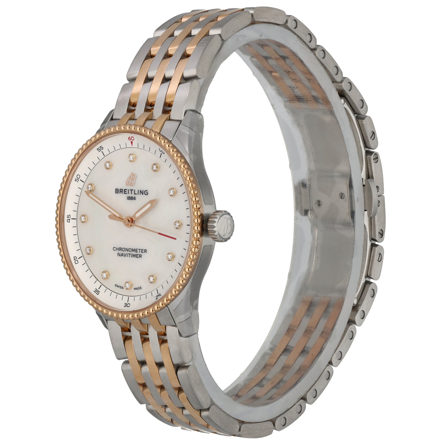 Breitling Navitimer U77320 32mm Bi-Colour Watch (Ex-Display)