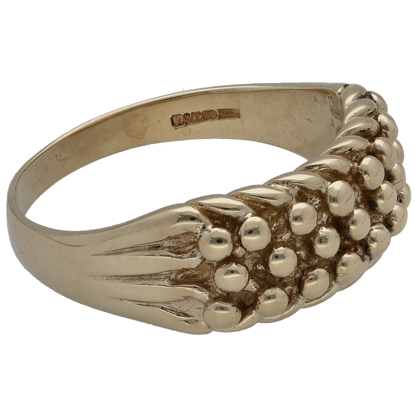9ct Gold Keeper Ring Size V