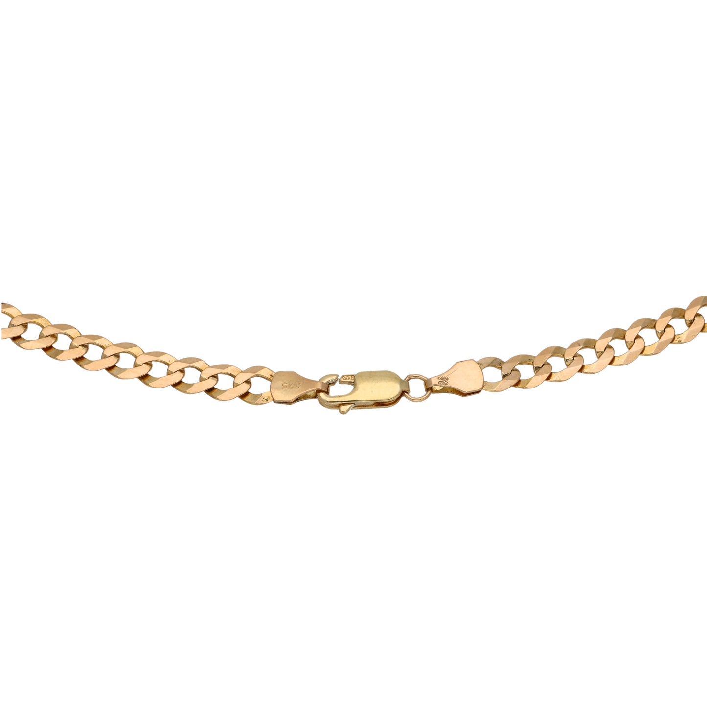 9ct Gold Curb Chain 20"