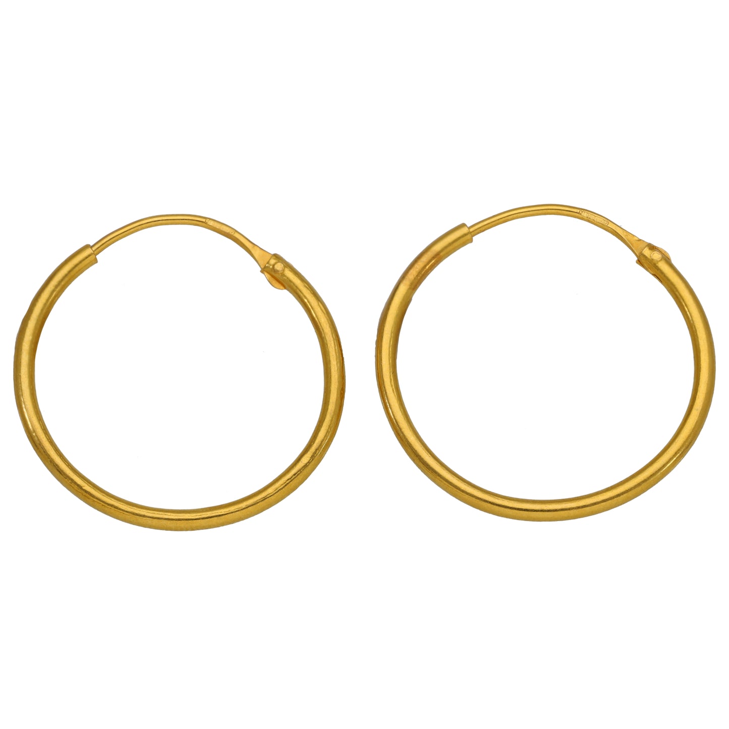 22ct Gold Hoop Earrings