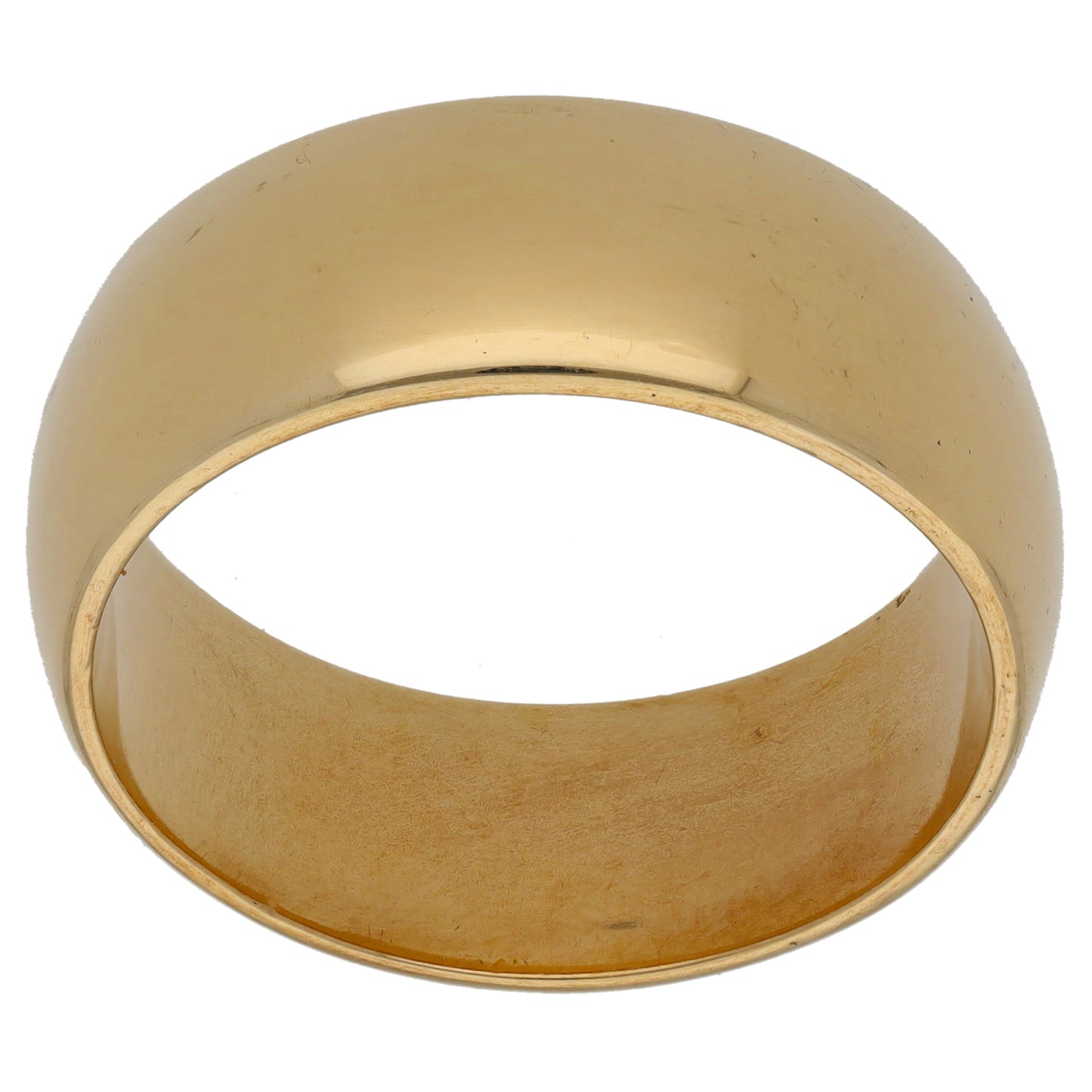 9ct Gold Plain Wedding Ring Size X