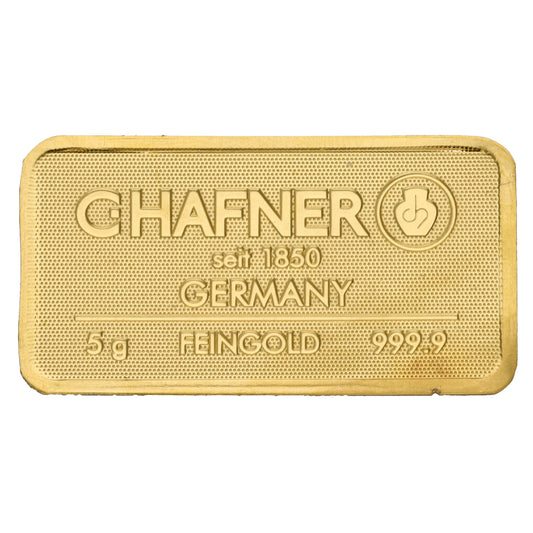 24ct 5g Gold Bar