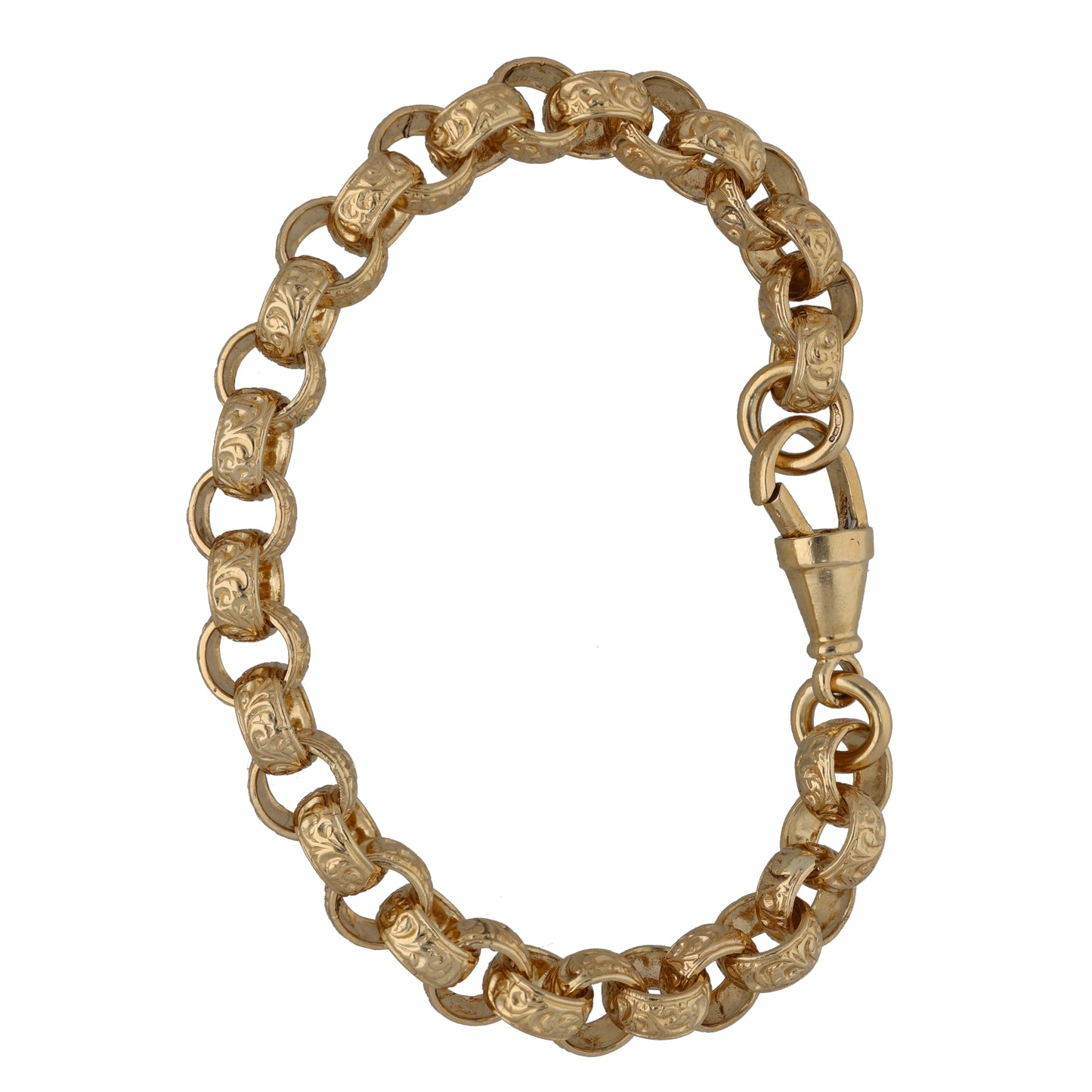 9ct Gold Belcher Bracelet