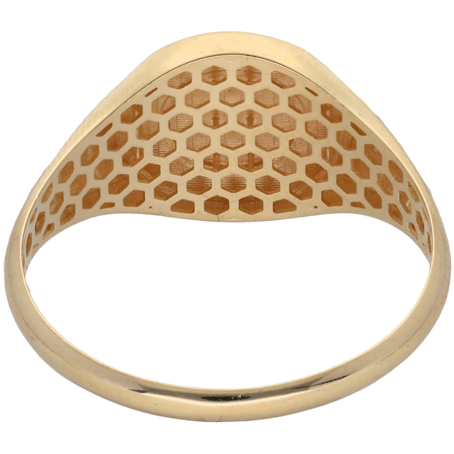 New 14ct Gold Greek Signet Ring