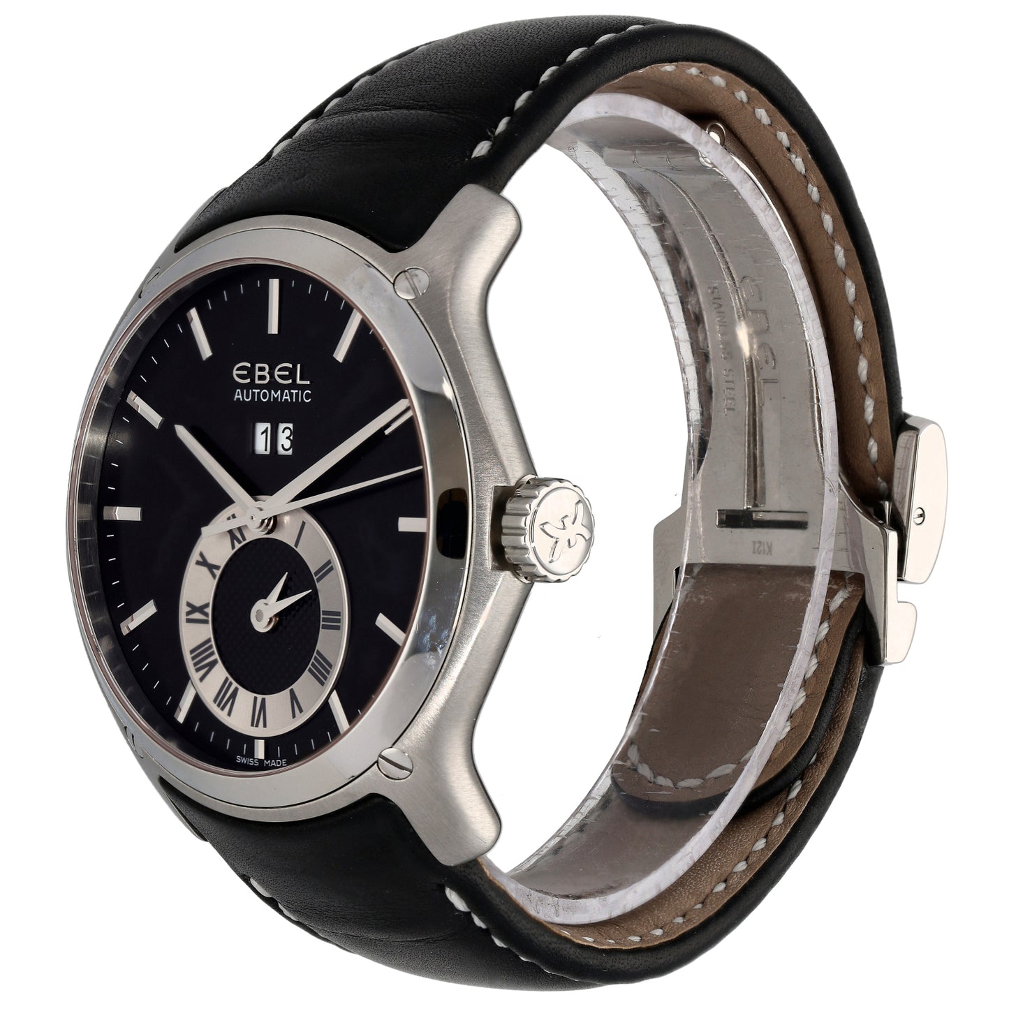 Ebel Classic Hexagon E9301F61 46mm Stainless Steel Watch