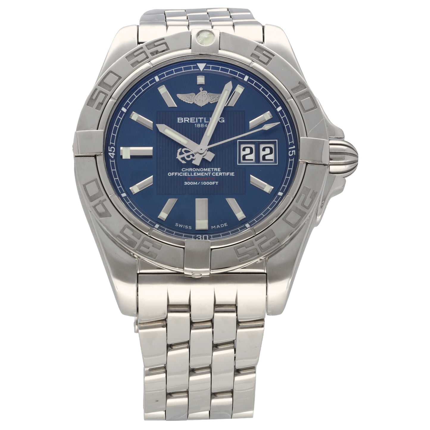 Breitling Galactic A49350 41mm Stainless Steel Watch