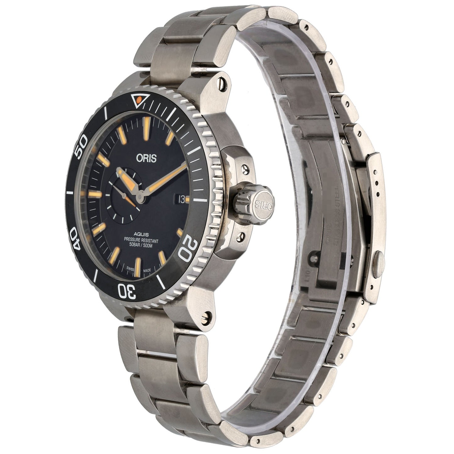 Oris Aquis 7733 45.5mm Stainless Steel Watch