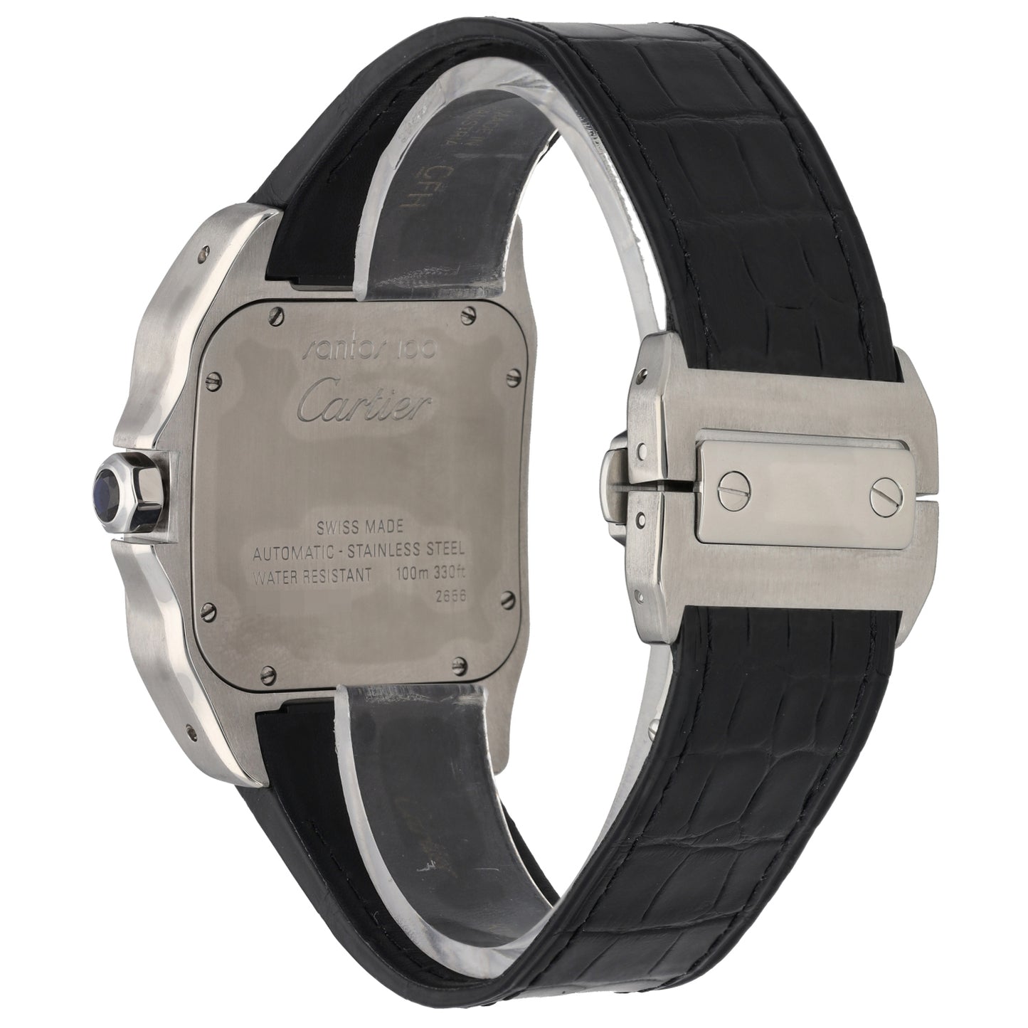 Cartier Santos 100 W20073X8 38mm Stainless Steel Watch