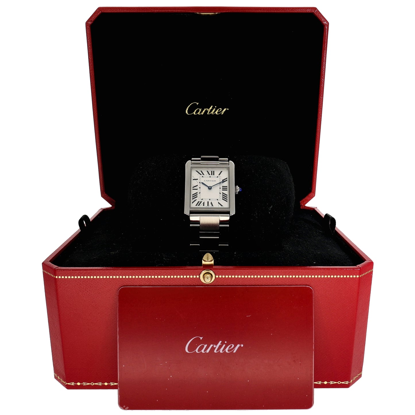 Cartier Tank Solo W5200014 27mm Stainless Steel Watch
