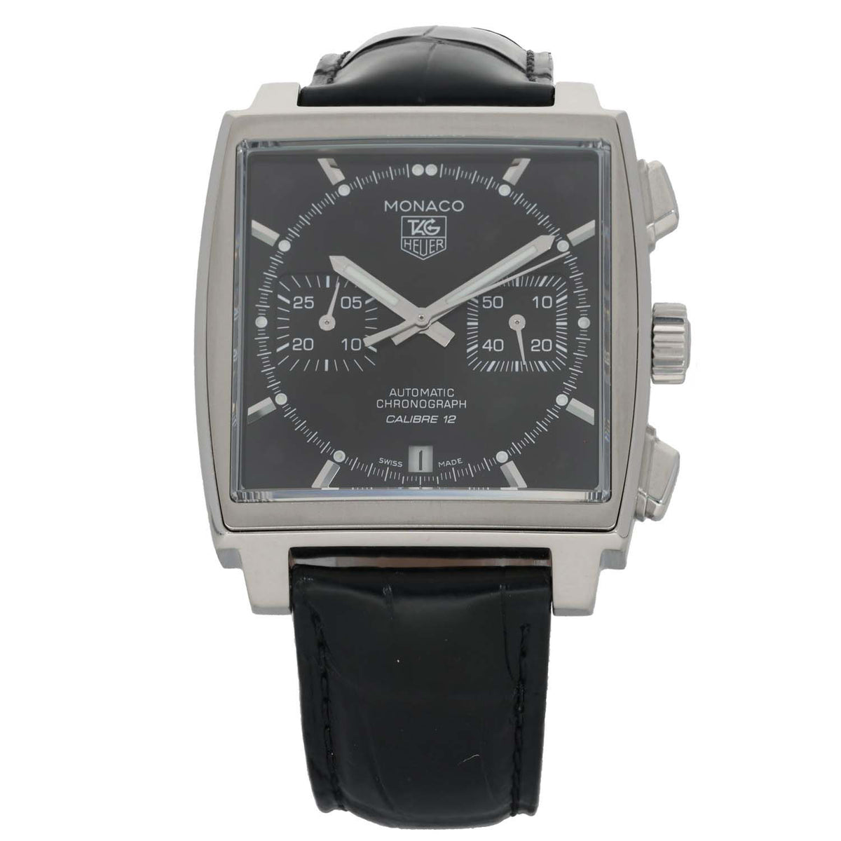 Tag Heuer Monaco CAW2110 39mm Stainless Steel Watch