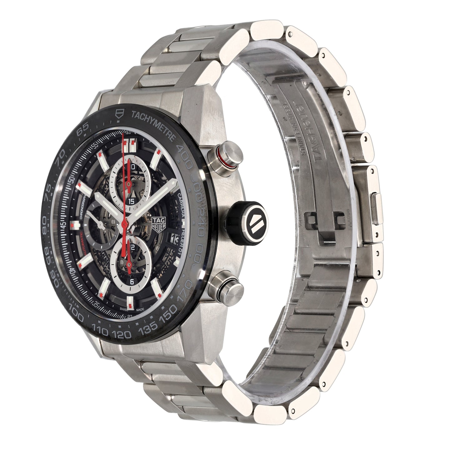 Tag Heuer Carrera CAR2A1W-0 43mm Stainless Steel Watch