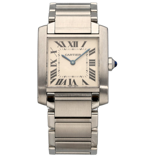 Cartier Tank Francaise 2301 25mm Stainless Steel Watch